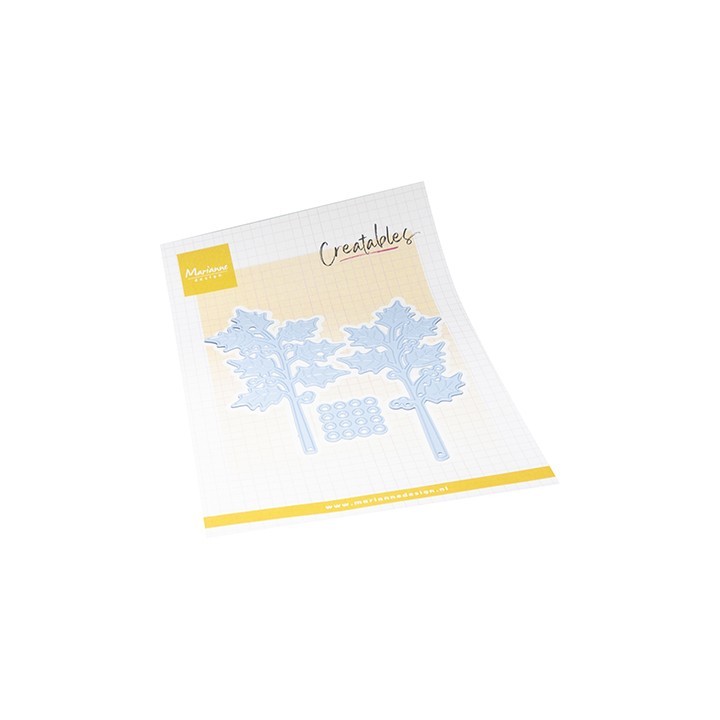 (LR0914)Creatables Holly sprigs