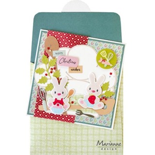 (LR0914)Creatables Holly sprigs