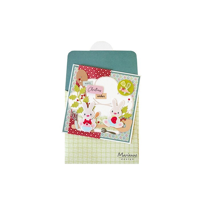 (LR0914)Creatables Holly sprigs