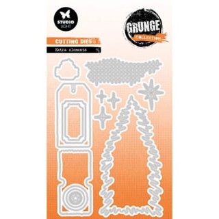 (SL-GR-CD1015)Studio Light SL Cutting Die Extra elements Grunge Collection nr.1015