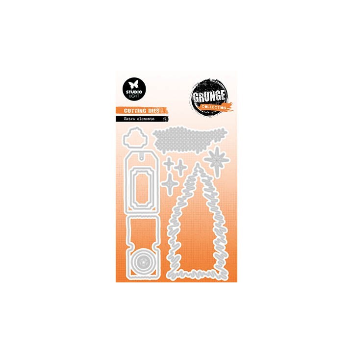 (SL-GR-CD1015)Studio Light SL Cutting Die Extra elements Grunge Collection nr.1015