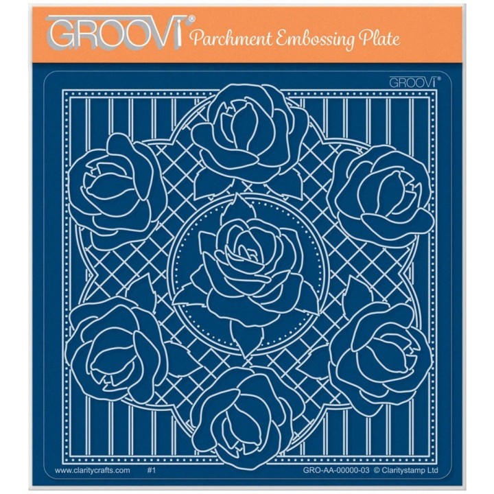 (GRO-PA-42443-26)Groovi Plate Midi Juliette French Lace (GRO-PA-42443-26)Groovi Plate Midi Juliette French Lace