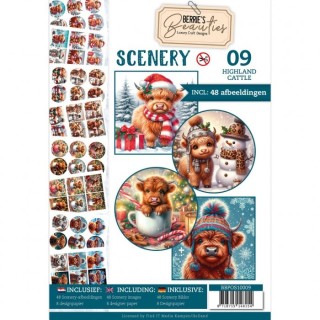 (BBPOS10009)Push-Out Book Scenery 9