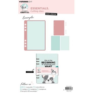 (CCL-ES-CD1037)Studio Light Cutting Die Basic planner Essentials nr.1037