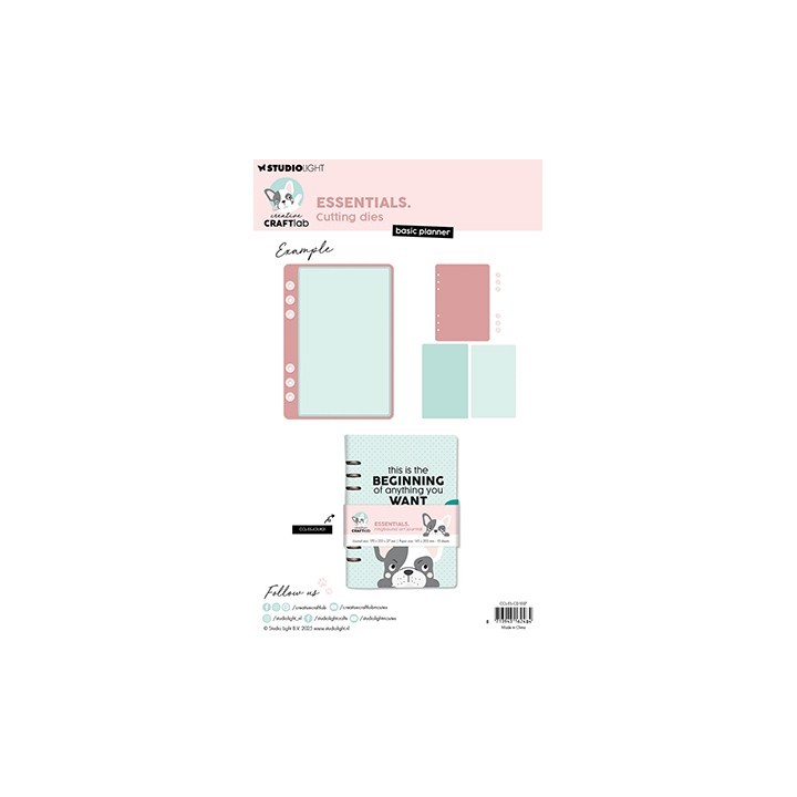 (CCL-ES-CD1037)Studio Light Cutting Die Basic planner Essentials nr.1037