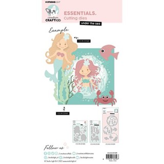 (CCL-ES-CD1039)Studio Light Cutting Die Under the sea Essentials nr.1039