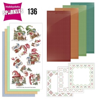 (SPDO136)Sparkles 136 - Yvonne Creations - Gnome for Christmas
