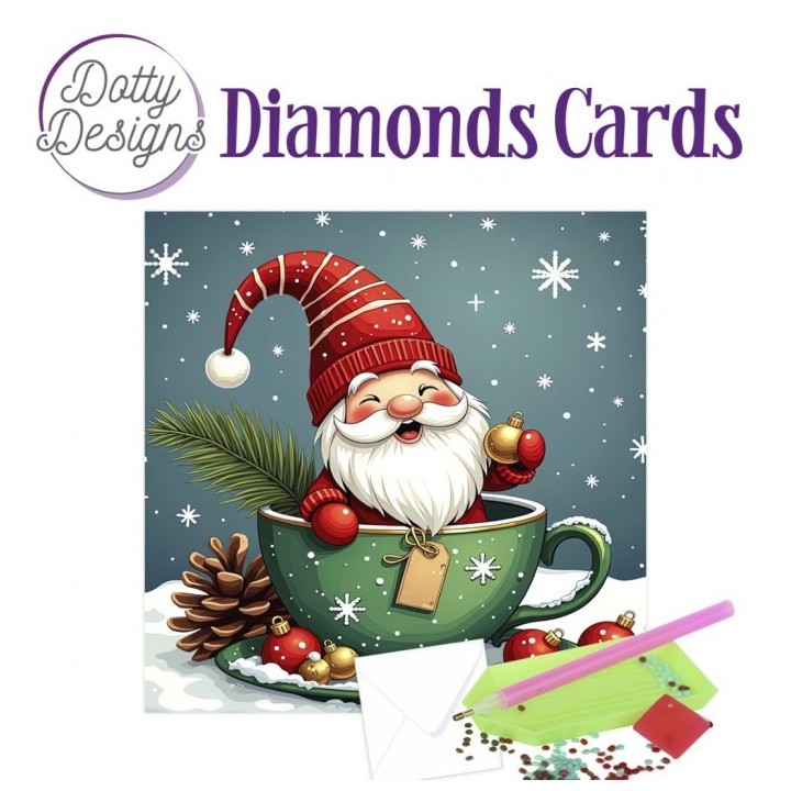 (DDDC1197)Dotty Designs Diamond Cards - Santa Claus