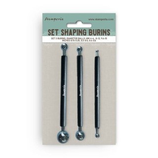 (SFTL03)Stamperia Set Shaping Burins MM 4-6, 8-12, 9.6 - 15