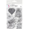 (PS8063)Ciao Bella Winter Season 6x8 Inch Clear Stamps December Night