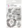 (PS8062)Ciao Bella Winter Season 6x8 Inch Clear Stamps Warm Heart