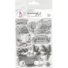 (PS8059)Ciao Bella Toy Shop 6x8 Inch Clear Stamps Pick Your Own Apple