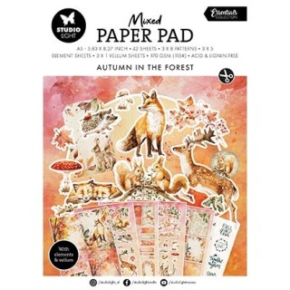 (SL-ES-MPP370)Studio Light Mixed Paper Pad Autumn Essentials nr. 370