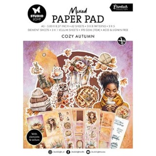 (SL-ES-MPP369)Studio Light Mixed Paper Pad Autumn Essentials nr. 369