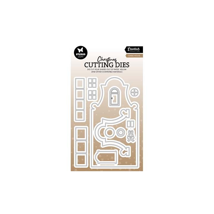 (SL-ES-CD1022)Studio Light Cutting Die Gable house Essentials nr. 1022
