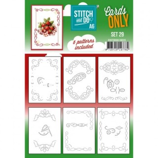 (COSTDOA610029)Stitch and Do - Cards Only A6 - Set 29