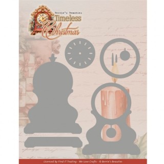 (BBD10060)Dies - Berries Beauties - Timeless Christmas - Timeless Clock