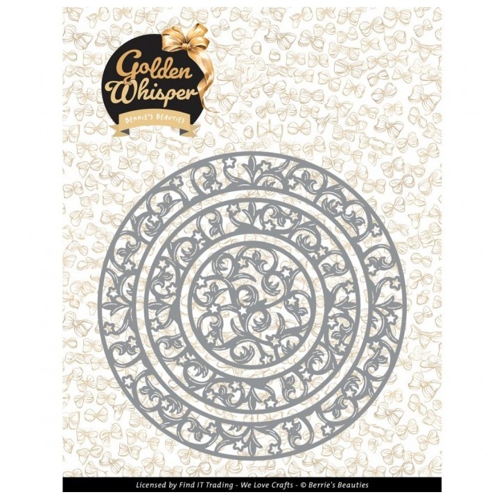 (BBD10053)Dies - Berries Beauties - Golden Whisper - Golden Circles