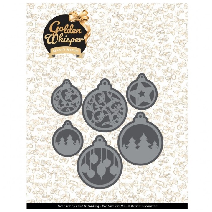 (BBD10055)Dies - Berries Beauties - Golden Whisper - Golden Baubles