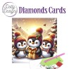 (DDDC1208)Dotty Designs Diamond Cards - Penguin 1