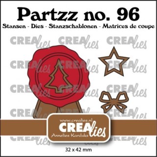 (CLPartzz96)Crealies dies Faux wax seals B