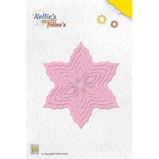 (MFD046)Frame dies multi poinsetta