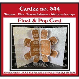 (CLCZ344)Cardzz dies no. 344, Float & Pop Card