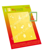 (35.9563)Embossing folder & matching dies Post Stamps Christmas