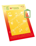 (35.9570)Embossing folder & matching dies Tags Labels Autumn