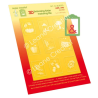 (35.9570)Embossing folder & matching dies Tags Labels Autumn