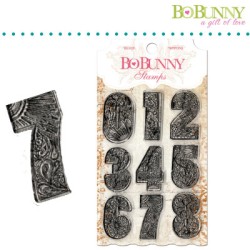 (10105030)Bo Bunny clear stamp 10x15,3cm countdown