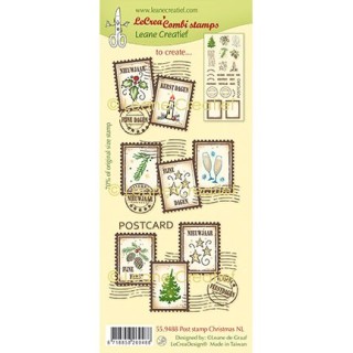 (55.9488)LeCrea - Combi clear stamp Post Stamps Christmas