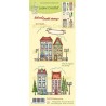 (55.9518)LeCrea - Combi clear stamp House Scene