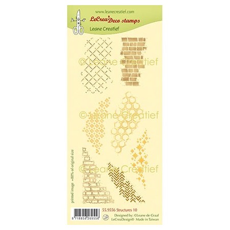 (55.9556)LeCrea - Combi clear stamp Structures