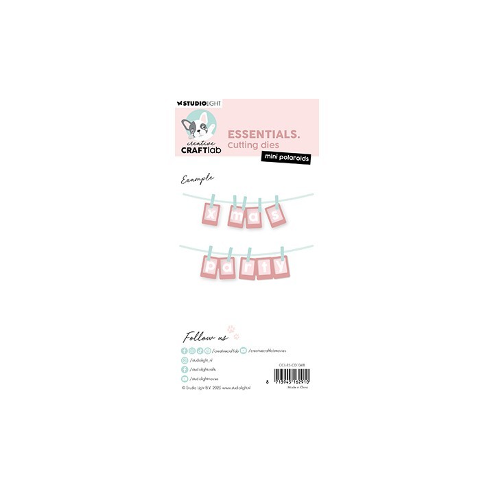 (CCL-ES-CD1048)Studio Light Cutting Die Mini polaroids Essentials nr. 1048