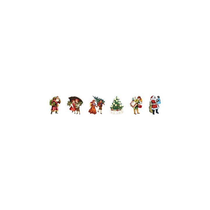 (SL-ES-STIC47)Studio Light  Clear Stickers Vintage Greens Designs Essentials nr. 47