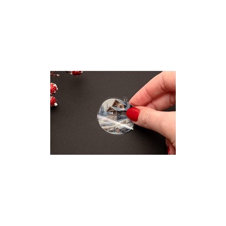 (SL-ES-STIC48)Studio Light Clear Stickers Winter Wonderland Designs Essentials nr. 48