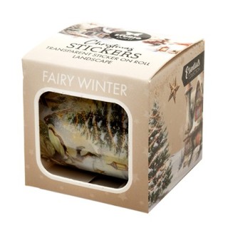 (SL-ES-STIC51)Studio Light Clear Stickers Fairy Winter on a roll Essentials nr. 51