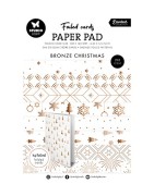 (SL-ES-PP385)Studio Light Paper Pad Bronze patterns Essentials nr. 385