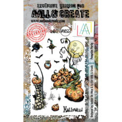 (AALL-TP-1055)Aall and Create Stamp Set A6 Pumpkin Party
