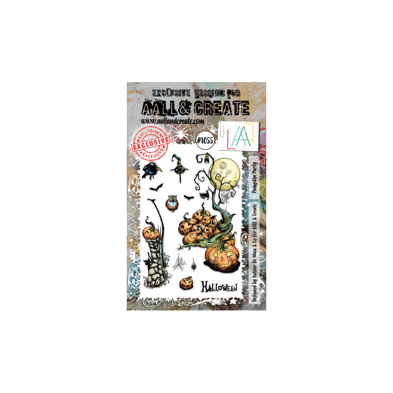 (AALL-TP-1055)Aall and Create Stamp Set A6 Pumpkin Party