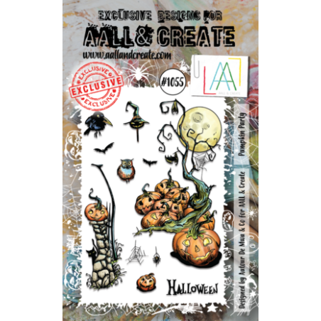 (AALL-TP-1055)Aall and Create Stamp Set A6 Pumpkin Party