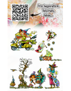 (AALL-TP-1239)Aall and Create Stamp Set A6 Cursed Journey