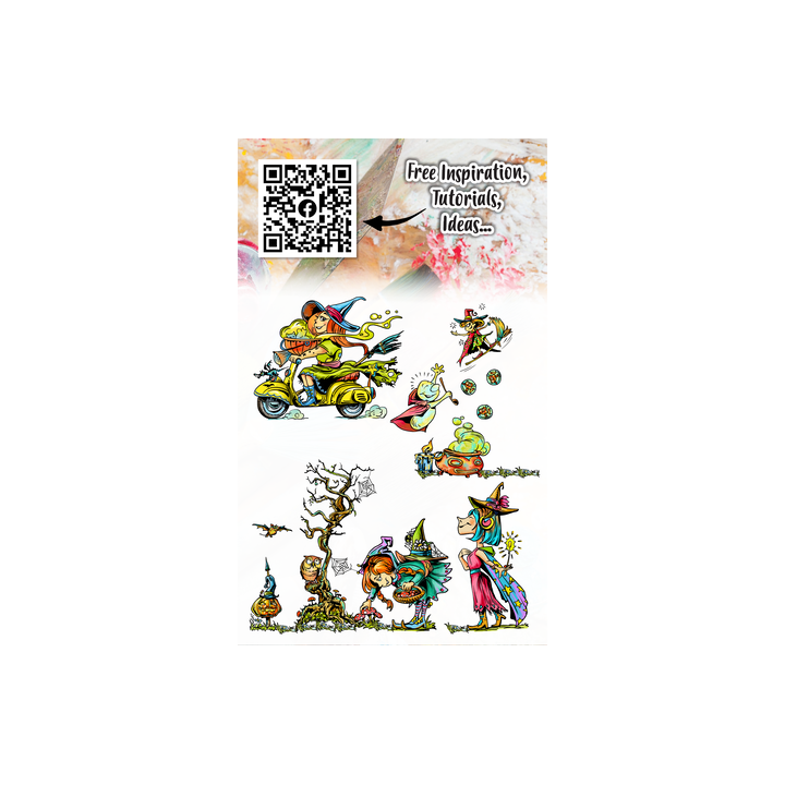 (AALL-TP-1239)Aall and Create Stamp Set A6 Cursed Journey
