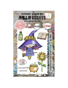 (AALL-TP-1297)Witchlets & Weirdlings A7 Stamp Set Wee Witch