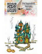 (AALL-TP-1236)Aall and Create Stamp Set A6 Nightfall Castle
