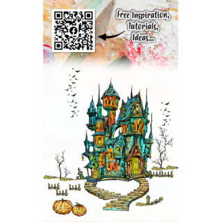 (AALL-TP-1236)Aall and Create Stamp Set A6 Nightfall Castle