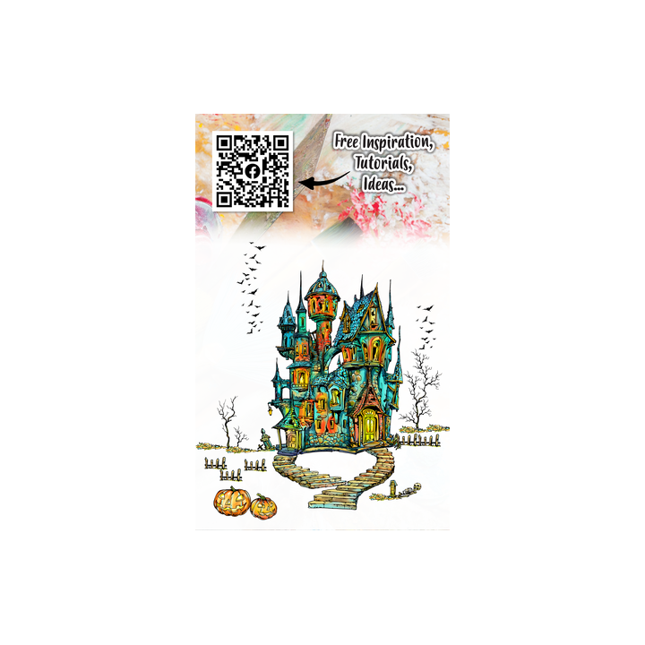 (AALL-TP-1236)Aall and Create Stamp Set A6 Nightfall Castle