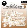 (SL-ES-PE38)Studio Light SL Paper Elements Bronze Sentiments Classic Essentials nr. 38