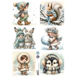 (FB2504) Cosy Winter by Fairybells